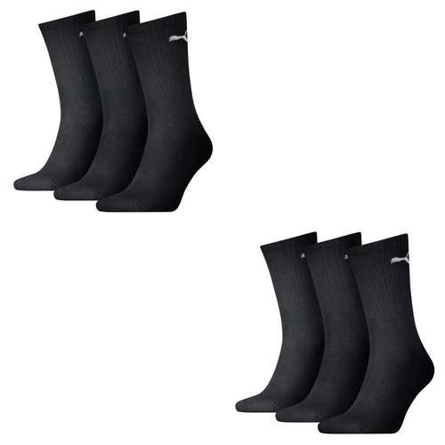 6 Paar Puma Sportsocken Tennis Socken Gr. 35 - 49 Unisex f�r sie und ihn 