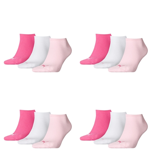 12 Paar Puma Sneaker Invisible Socken Gr. 35 - 49 Unisex f�r Damen Herren F��linge 