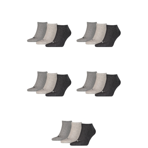 15 Paar Puma Sneaker Invisible Socken Gr. 35 - 49 Unisex f�r Damen Herren F��linge 