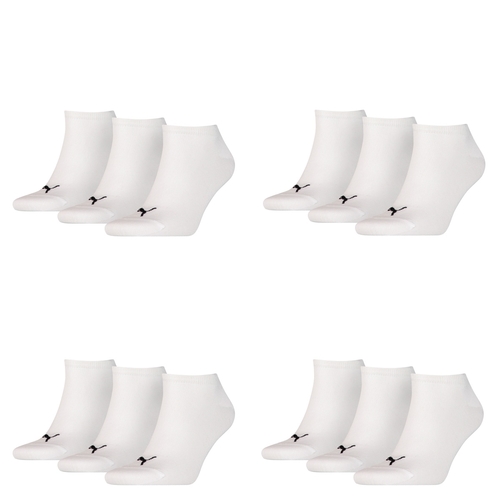12 Paar Puma Sneaker Invisible Socken Gr. 35 - 49 Unisex f�r Damen Herren F��linge 