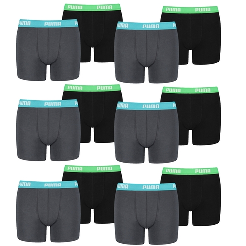 12 er Pack Puma Boxer Boxershorts Jungen Kinder Unterhose Unterw�sche 