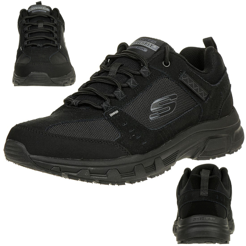 Skechers Relaxed Fit OAK CANYON Herren Outdoor Sneaker schwarz 51893