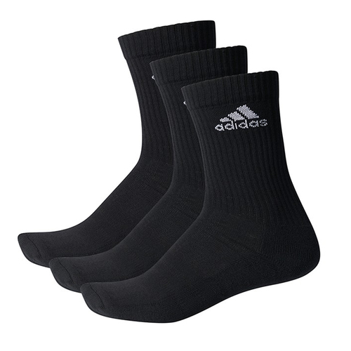 adidas CUSHIONED CREW Tennissocken Sportsocken Damen Herren Unisex 3 Paar  
