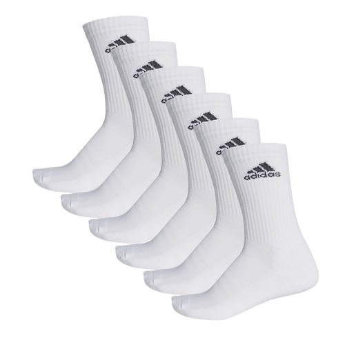 adidas CUSHIONED CREW Tennissocken Sportsocken Damen Herren Unisex 6 Paar 