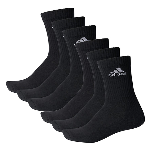 adidas CUSHIONED CREW Tennissocken Sportsocken Damen Herren Unisex 6 Paar 