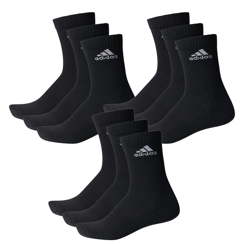 adidas CUSHIONED CREW Tennissocken Sportsocken Damen Herren Unisex 9 Paar 