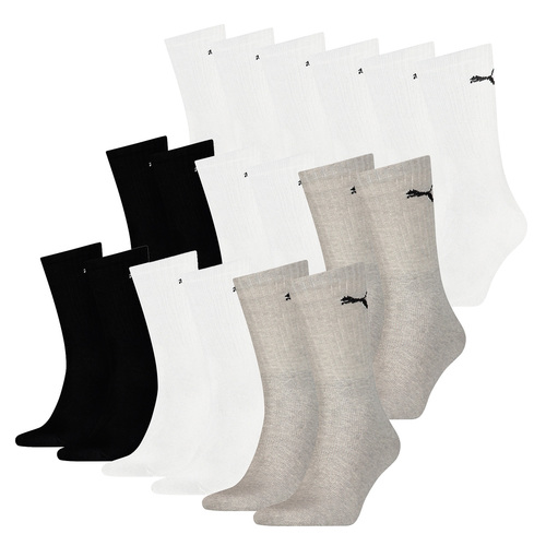 Puma Tennis Socken Cush Crew Sportsocken Unisex 18 Paar  
