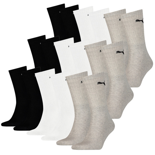 Puma Tennis Socken Cush Crew Sportsocken Unisex 18 Paar  