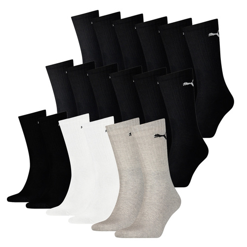 Puma Tennis Socken Cush Crew Sportsocken Unisex 18 Paar  