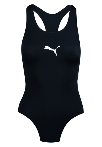 PUMA Swim Damen Racerback Badeanzug Schwimmanzug 