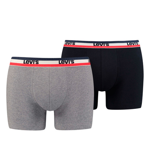 2er Pack Herren Levis SPRTSWR LOGO BOXER BRIEF Boxershorts Unterw�sche Pants  