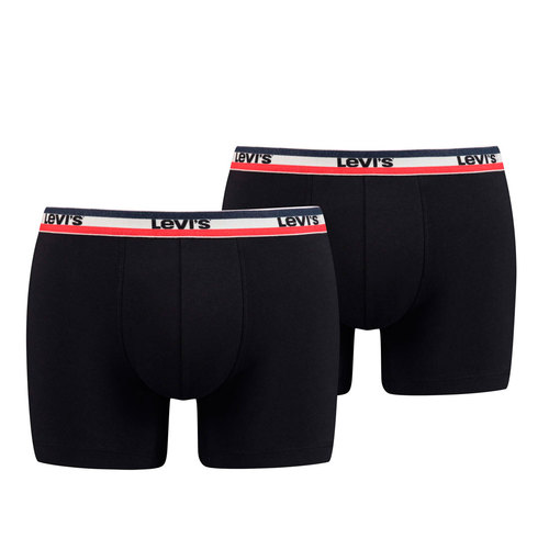 2er Pack Herren Levis SPRTSWR LOGO BOXER BRIEF Boxershorts Unterwsche Pants  