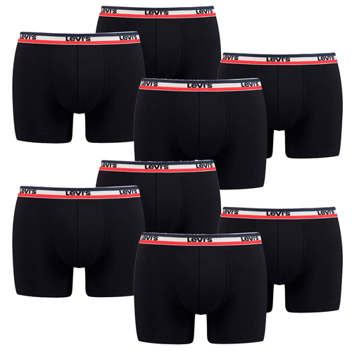 8er Pack Herren Levis SPRTSWR LOGO BOXER BRIEF Boxershorts Unterw�sche Pants  