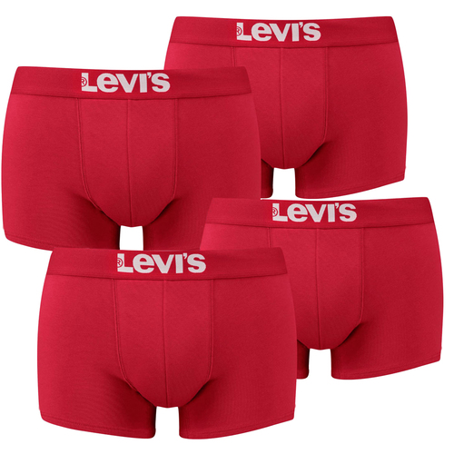 4er Pack Levis Men Solid Basic Trunk Boxershorts Unterhose Pant Unterw�sche 