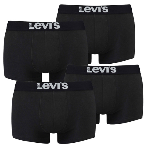 4er Pack Levis Men Solid Basic Trunk Boxershorts Unterhose Pant Unterwsche 