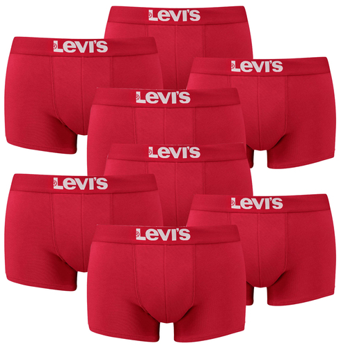 8er Pack Levis Men Solid Basic Trunk Boxershorts Unterhose Pant Unterw�sche 