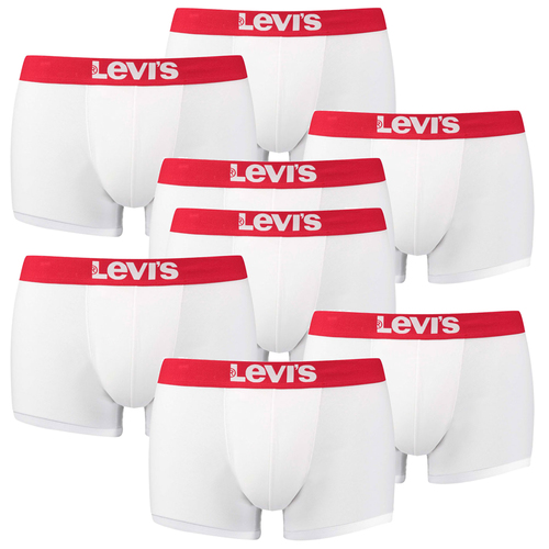 8er Pack Levis Men Solid Basic Trunk Boxershorts Unterhose Pant Unterw�sche 