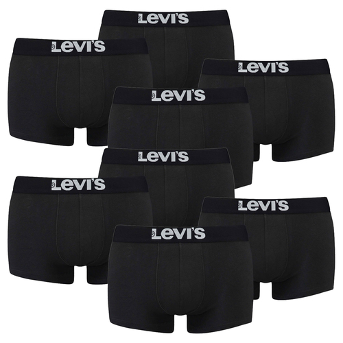 8er Pack Levis Men Solid Basic Trunk Boxershorts Unterhose Pant Unterw�sche 