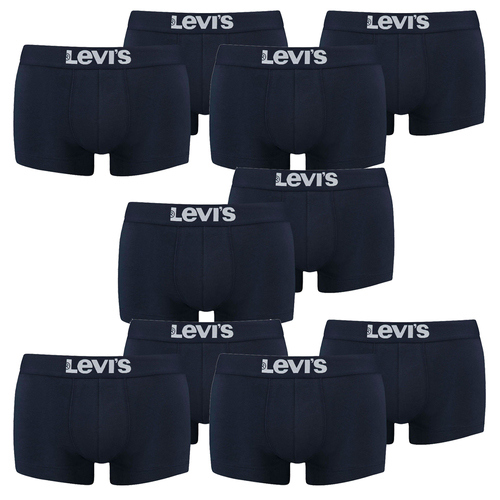 10er Pack Levis Men Solid Basic Trunk Boxershorts Unterhose Pant Unterw�sche 