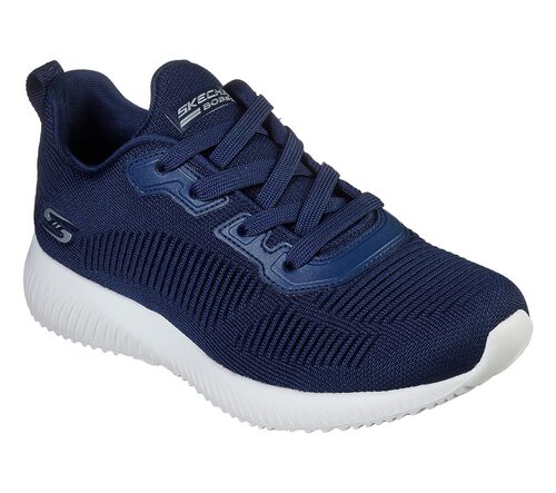 Skechers Damen BOBs Sport BOBS SQUAD TOUGH TALK Sneakers Blau