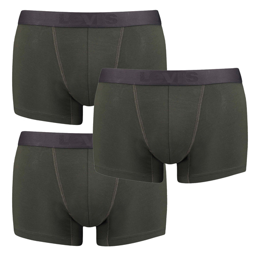 3er Pack Levis Herren Movement Tencel Trunk Boxer Shorts Unterhose Pant Unterw�sche 
