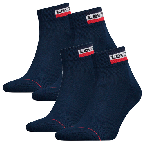 4 Paar Levis 144NDL Mid Cut SPRTWR L Unisex Socken Str�mpfe 902011001 