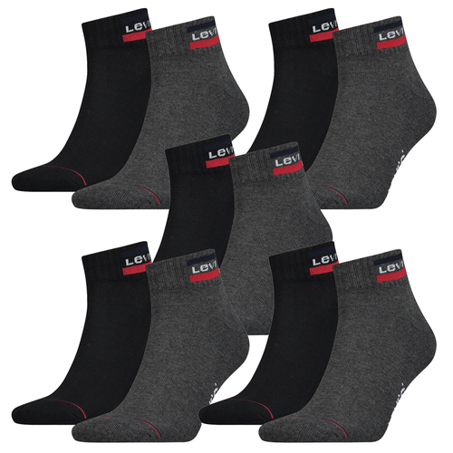 10 Paar Levis 144NDL Mid Cut SPRTWR L Unisex Socken Str�mpfe 902011001 