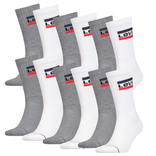 12 Paar Levis 144NDL Regular Cut SPR Unisex Socken Str�mpfe 902012001 