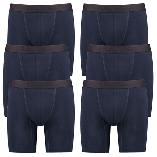 6er Pack Levis Herren Movement Tencel Long Boxer Shorts Unterhose Pant Unterw�sche 