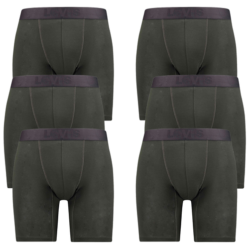 6er Pack Levis Herren Movement Tencel Long Boxer Shorts Unterhose Pant Unterw�sche 