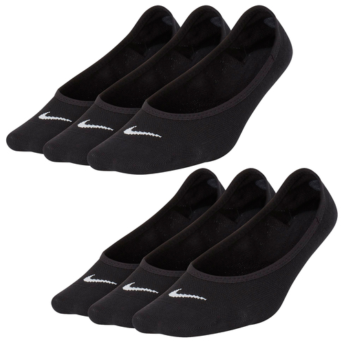 6 Paar Nike Women Everyday Lightweight Footie Socken F��linge Damen SX4863 