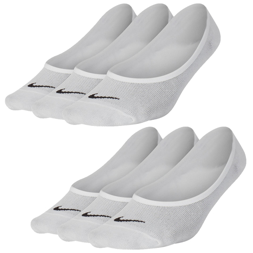 6 Paar Nike Women Everyday Lightweight Footie Socken F��linge Damen SX4863 