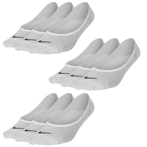 9 Paar Nike Women Everyday Lightweight Footie Socken F��linge Damen SX4863 