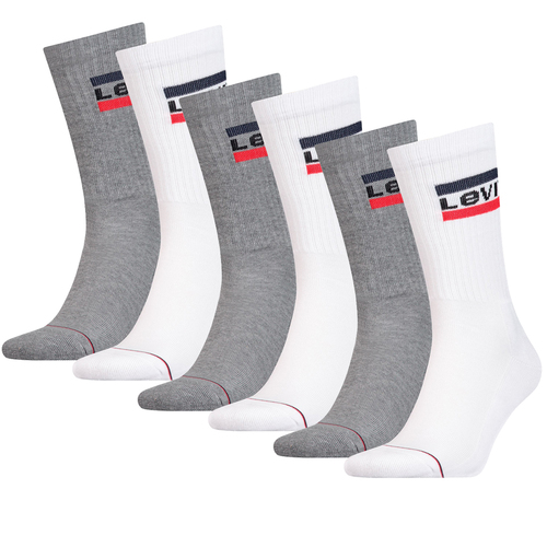 6 Paar Levis 144NDL Regular Cut SPR Unisex Socken Str�mpfe 902012001 