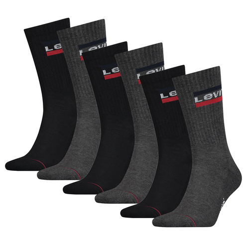 6 Paar Levis 144NDL Regular Cut SPR Unisex Socken Str�mpfe 902012001 