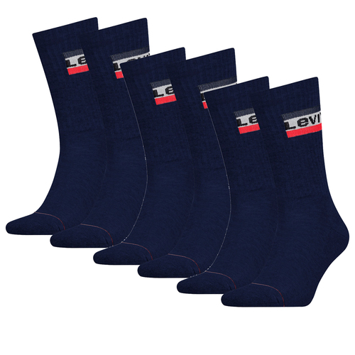 6 Paar Levis 144NDL Regular Cut SPR Unisex Socken Str�mpfe 902012001 