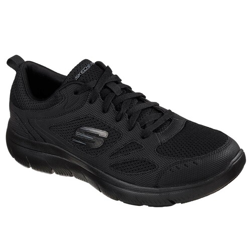 Skechers SPORT MENS SUMMITS SOUTH RIM Sneakers Herren Schwarz
