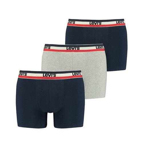 3er Pack Herren Levis SPRTSWR LOGO BOXER BRIEF Boxershorts Unterw�sche Pants 