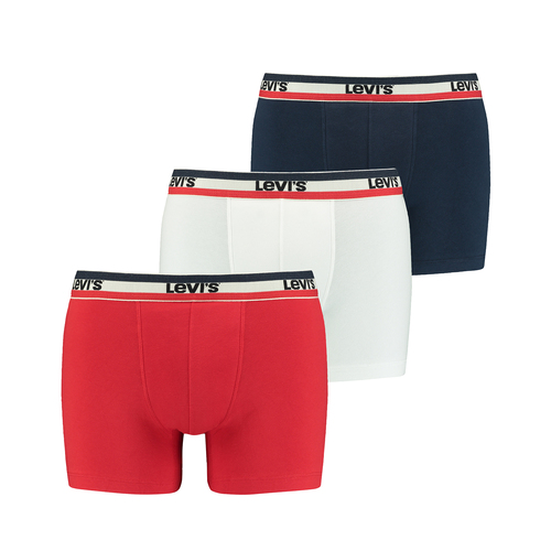 3er Pack Herren Levis SPRTSWR LOGO BOXER BRIEF Boxershorts Unterw�sche Pants 