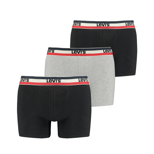 3er Pack Herren Levis SPRTSWR LOGO BOXER BRIEF Boxershorts Unterw�sche Pants 