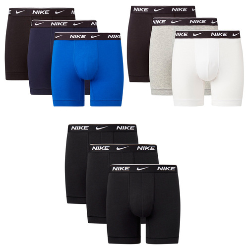3er Pack Herren Nike Everyday Cotton Stretch BOXER BRIEF Boxershorts Unterw�sche Pants 