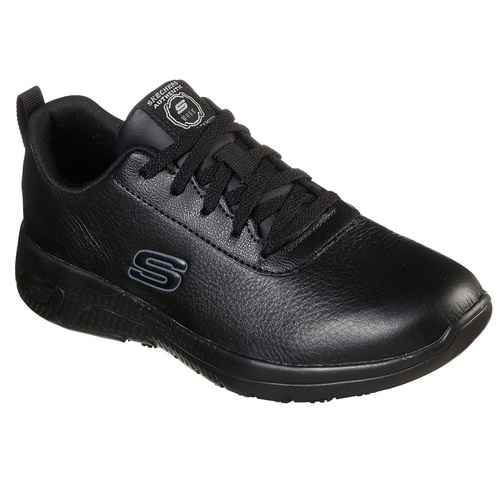 Skechers Damen Work Marsing Gmina  Arbeitsschuh Berufsschuh Sneaker 108010EC schwarz