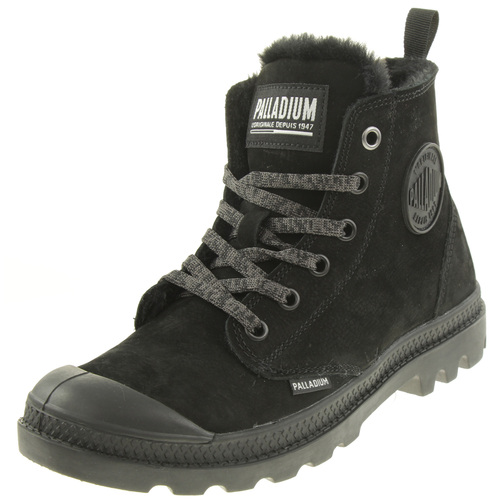 PALLADIUM Damen Pampa Hi Zip WL Winter Ankle Boots Stiefelette 95982 Schwarz 