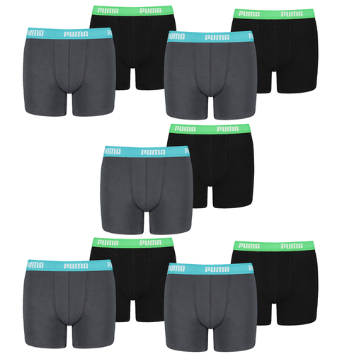 10 er Pack Puma Boxer Boxershorts Jungen Kinder Unterhose Unterw�sche 