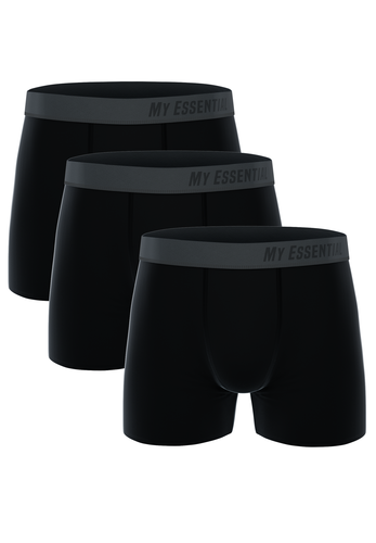 My Essential Clothing Basic Boxershorts Cotton Bio Herren Shorts Unterw�sche MYE1BCX3 3erPack 