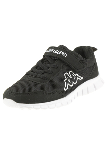 Kappa Unisex Kinder Sneaker Turnschuh 260982K 1110 Black/white