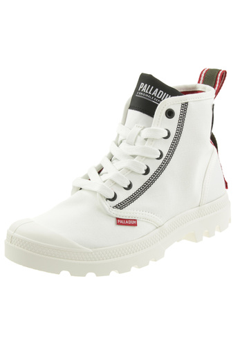 PALLADIUM Unisex Pampa Dare II Survive Boots Stiefelette 77215 weiss
