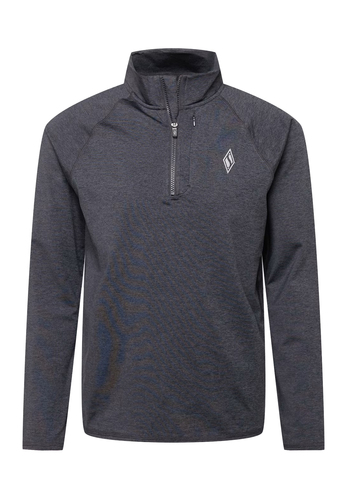 Skechers SKECH-KNITS ULTRA GO 1/4 Zip Herren Shirt MLT187 917 CHAR grau
