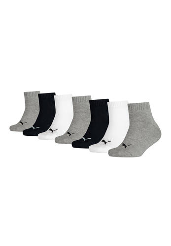 Puma KIDS Quarter Socken Sneaker Gr. 23 - 42 f�r M�dchen und Jungen 7 Paar 