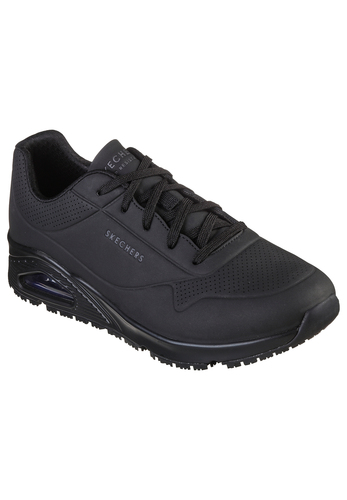 SKECHERS UNO SR-SUTAL Arbeitsschuhe Sicherheitsschuhe Herren 200054EC BLK Schwarz